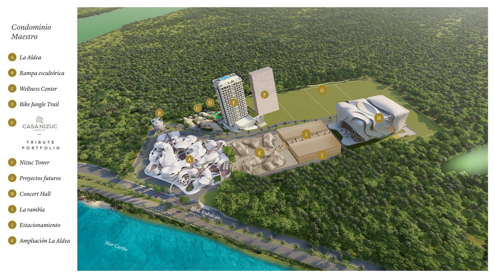 Masterplan Aldea Nizuc